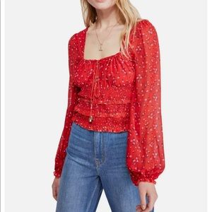 NWT Free People Lolita Top